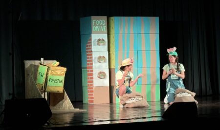 Los niños de Infantil en el teatro