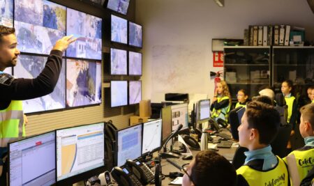 Xornada coa Policía Local de Santiago de Compostela